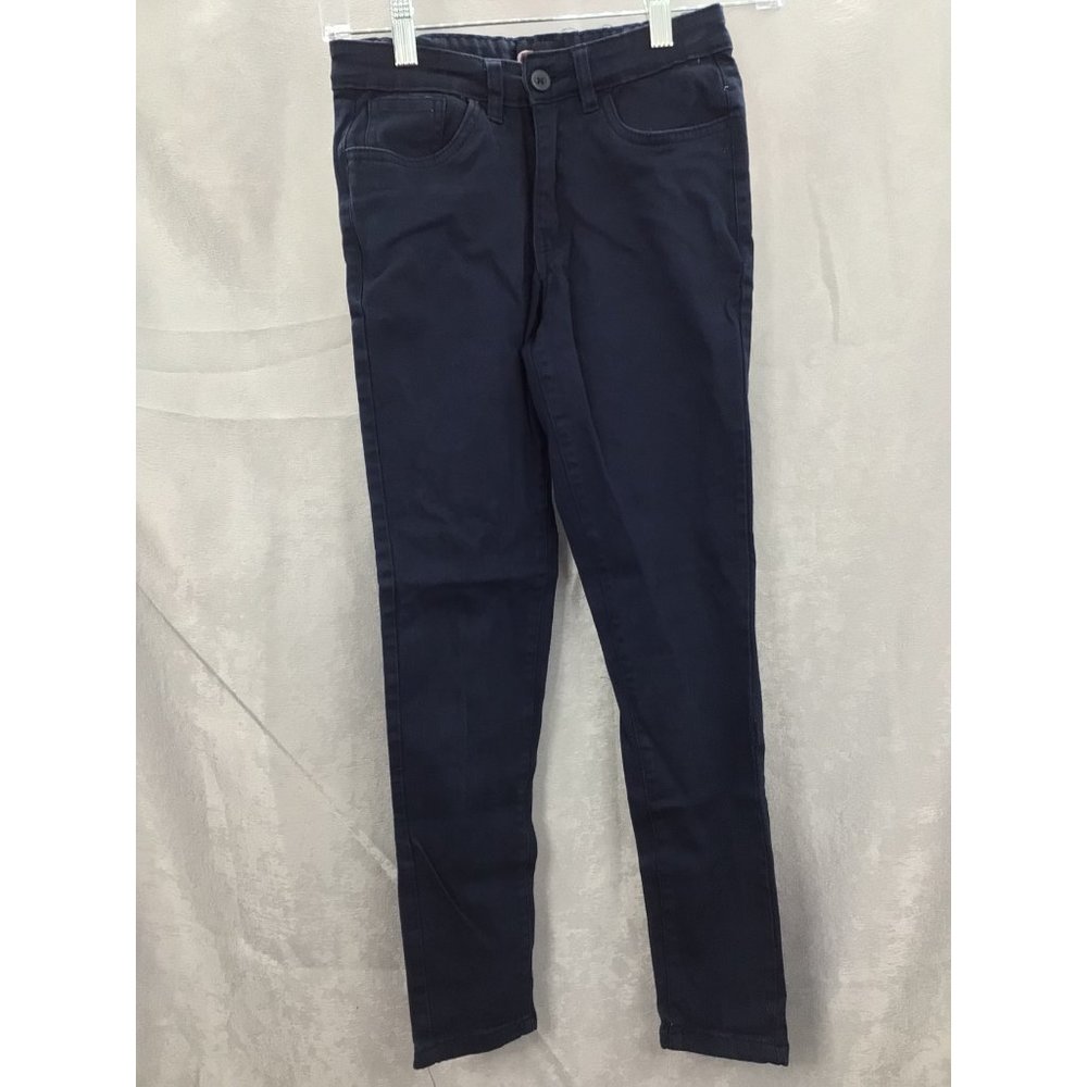 Premium Wear Girls Navy Stretch Pants Authentic School Wear Size 12 Juniors